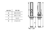 SAMOA Pumpmaster 2 - 1:1 Ratio Oil Pump - Universal Stub Pump (CPE351120)
