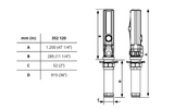 SAMOA Pumpmaster 2 - 1:1 Ratio Transfer Package - 205 Litre Drums (CPE454003)