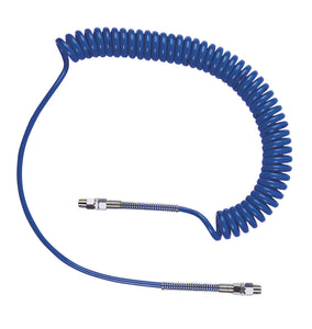 Polyurethane Coiled Air Hose - 3m Length/12mm Dia (CPE243504)