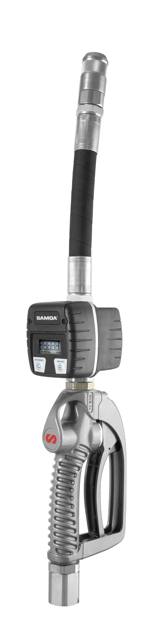 SAMOA Metered High Flow Oil Control Valve with Flexible Outlet with Semi-Auto Non-Drip Tip - 1