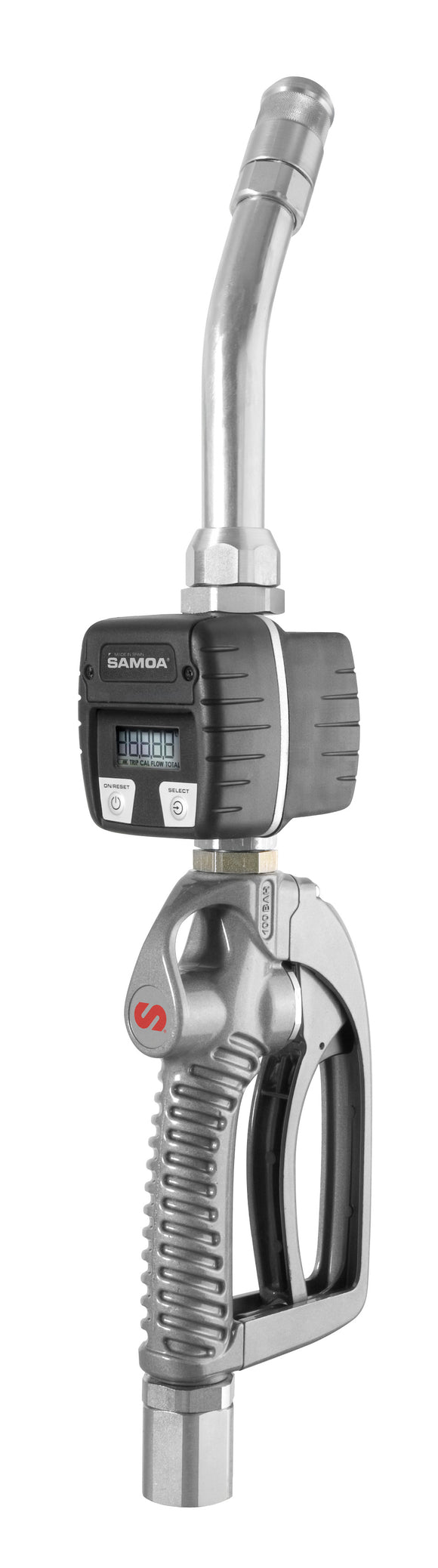 SAMOA Metered High Flow Oil Control Valve with 30° Rigid with Semi-Auto Non-Drip Tip - 1
