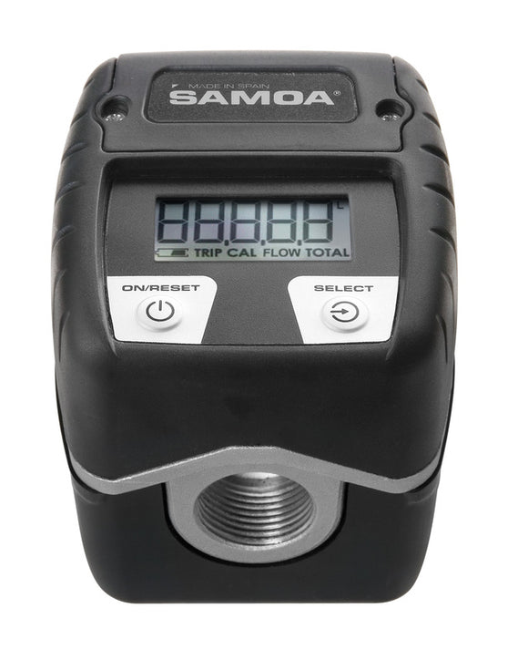 SAMOA High Volume Oval Gear Meter for Diesel & Lubricants - 3/4