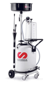 SAMOA 70 Litre Combined Waste Oil Suction & Gravity Collection Unit with Transparent Chamber (CPE373000)