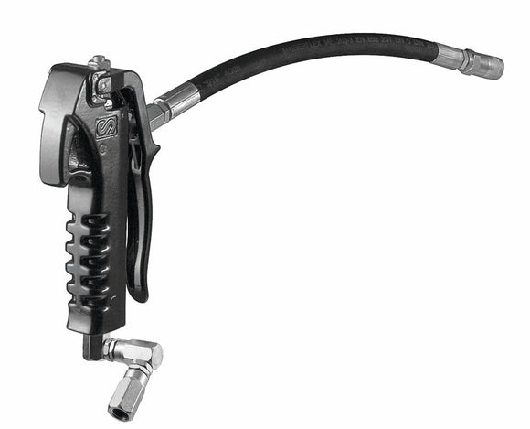 SAMOA Grease Control Gun with Z-Swivel - Flexible Outlet and 3 Jaw Connector (CPE413082)
