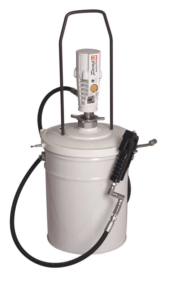 SAMOA® Pumpmaster 3, 55:1 Ratio Portable Grease Unit c/w Follower Plate - 20 kg Drums (CPE424172.710)