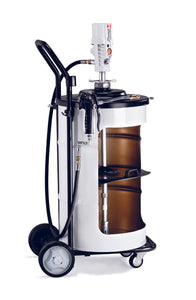 SAMOA® Pumpmaster 3, 55:1 Ratio Mobile Grease Unit c/w Follower Plate - 50 kg Drums (CPE425150.002)