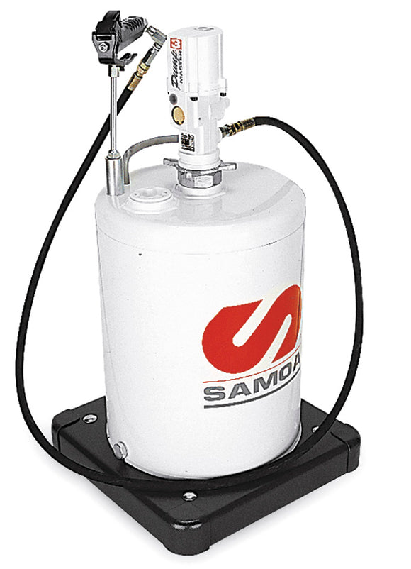 SAMOA® Pumpmaster 3, 55:1 Ratio Shielded Mobile Grease Unit - 12.5 kg to 18 kg Pails (CPE482200)