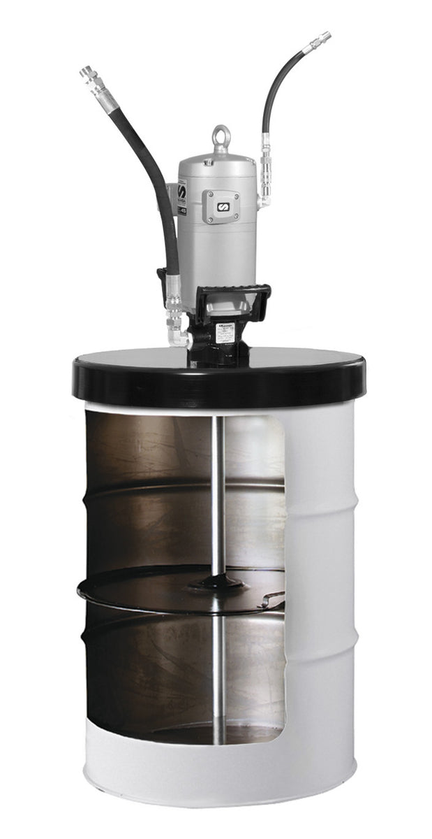 SAMOA Pumpmaster 60 - 80:1 Ratio Air Operated Drum Mounted Grease Pump ...