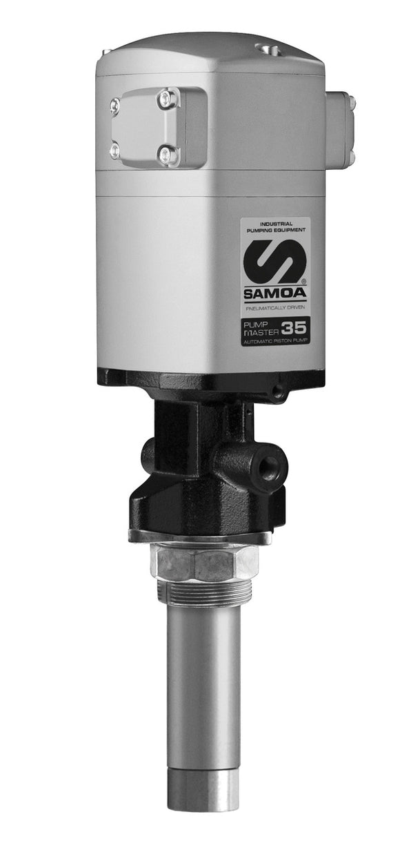 SAMOA® Pumpmaster 35 8:1 Ratio Air Operated Oil Stub Pump with Bung –  Cheshire Pumps  Equipment Ltd