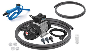 SAMOA AdBlue®/DEF Pump Kit with Electric Pump, Manual Nozzle, Suction Hose & Foot Valve - 230v AC (CPE560300)