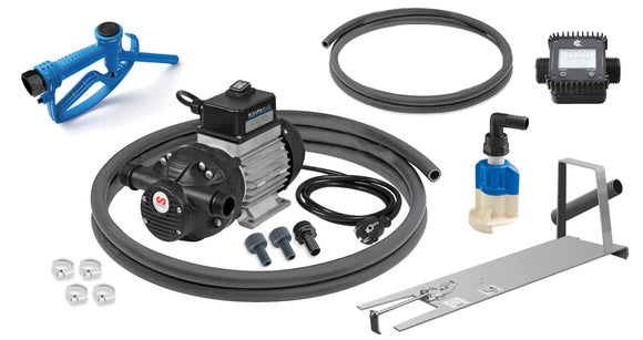 SAMOA AdBlue®/DEF Pump Kit with Electric Pump, Manual Nozzle & Meter - 230v AC (CPE560302)