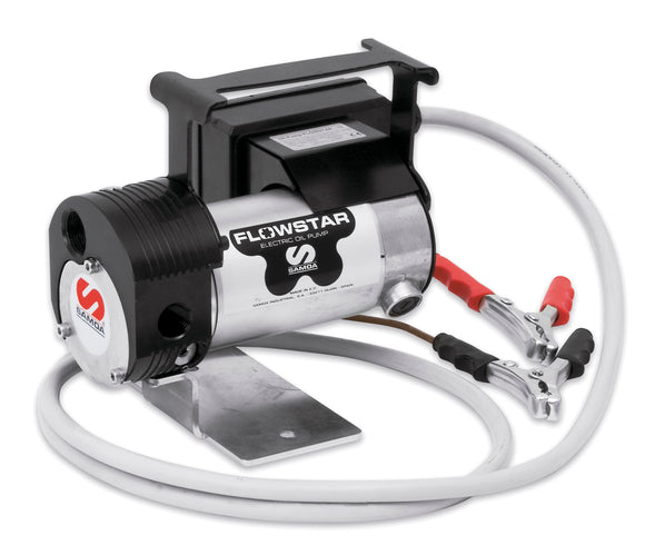 SAMOA® 12v DC Portable Electric Oil Pump Kit - 200 watt - 11.5 bar