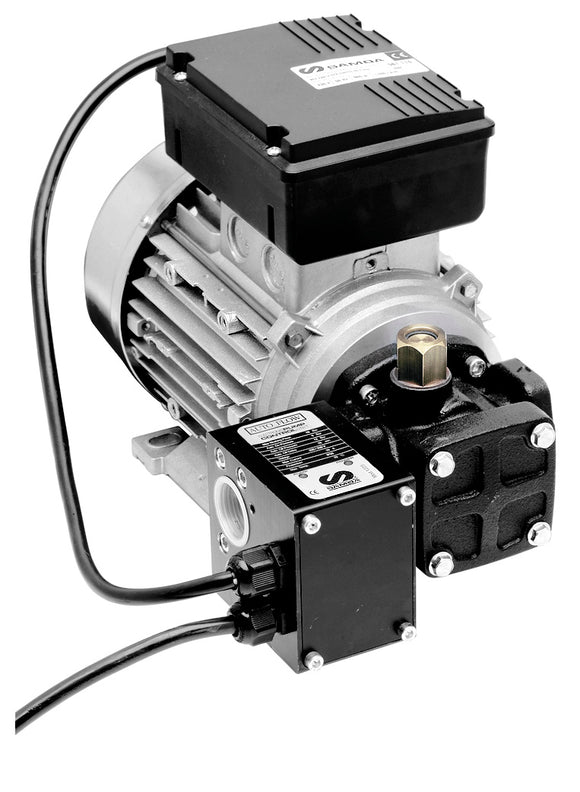 SAMOA® 230v AC Electric Oil Pump - 780 watt - 24 bar - 11 litre/min - WITH electronic pressure switch (CPE561310)
