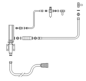 Orion® 1:1 Ratio Wall Mounted Waste Oil Pump Kit (CPE6025)