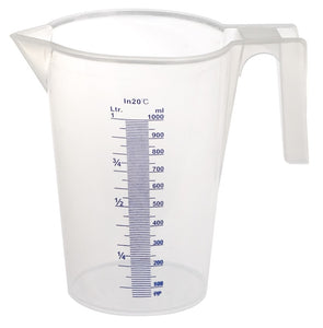 SAMOA Graduated Plastic Measuring Jug - 1 Litre Capacity (CPE678100)