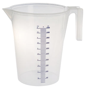 SAMOA Graduated Plastic Measuring Jug - 5 Litre Capacity (CPE678500)