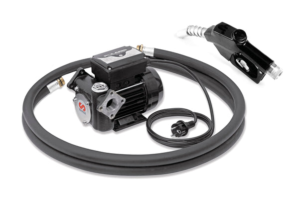 SAMOA 230v AC Diesel Pump Transfer Kit - 50 litre/min with Automatic Nozzle & 2m Suction Kit (CPE685743)