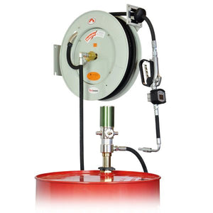 Lubeworks® 5:1 Ratio Drum Mounted Oil Dispensing System c/w