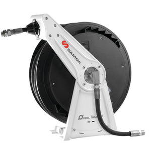 SAMOA RM-12S Single Arm Aluminium Hose Reel for Synthetic & Mineral Oils - 10 m x 1/2" (CPE506202)