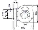 SAMOA RM-POWER Series Cable Reel - 230 v with 230 v AC to 12 v DC Transformer & Inspection Lamp (CPE612300)